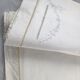 2-seater drap embroidered JP butterflies and yellow days.