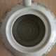 Strawberry porcelain teapot France