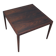 Table basse en palissandre, design danois, années 1970, production : Danemark