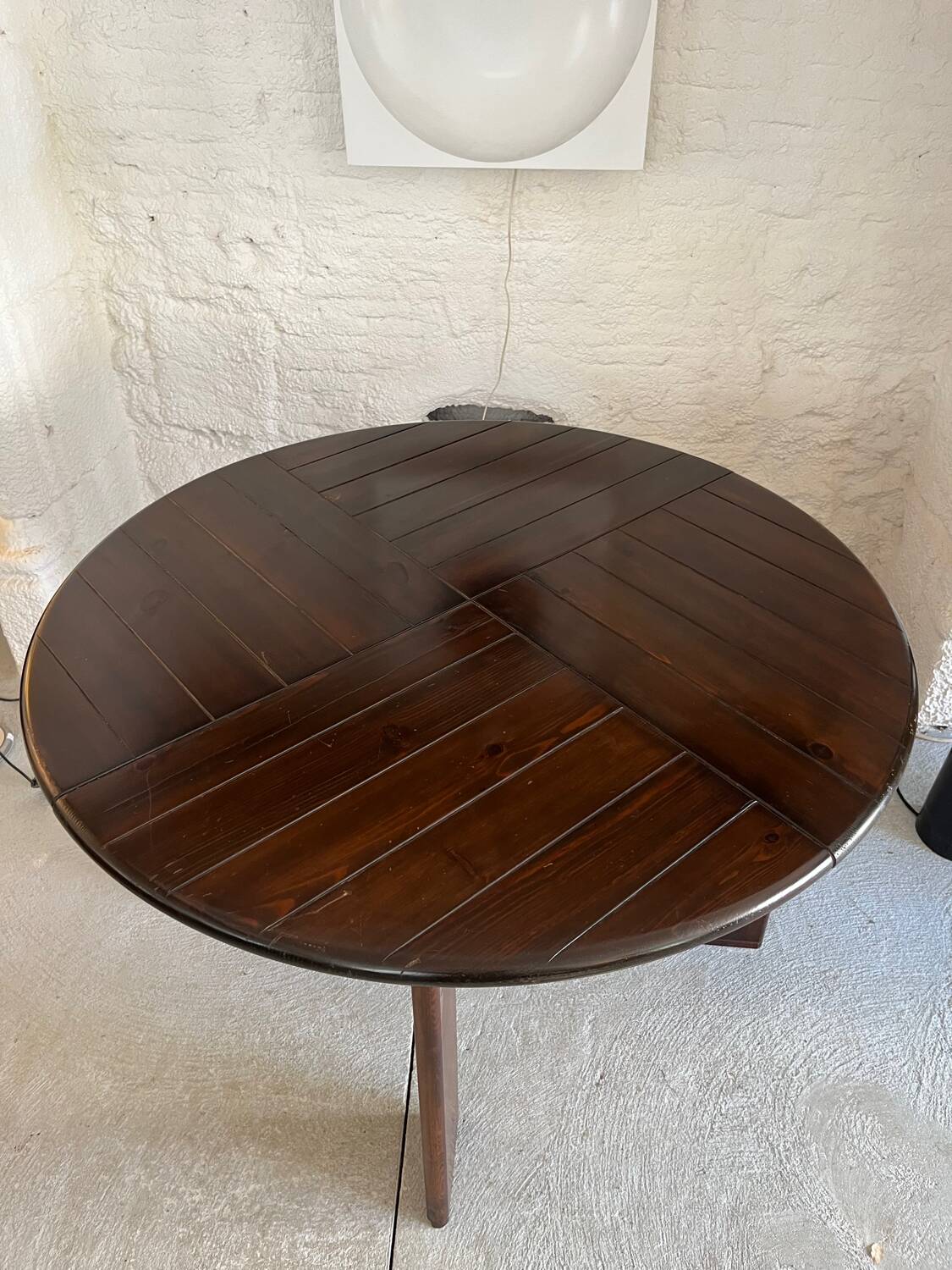 Silvio Coppola Table and 4 Chairs Set 1970