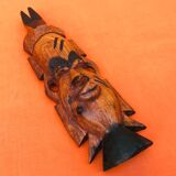 Hanging mask African / Tribal Carved wood