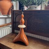 Pied de lampe de table en céramique par Louis Drimmer, années 1980