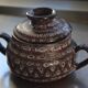 Ceramic pot with lid by Jean Austruy Vallauris