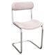 Bauhaus Tubular Chrome Cantilever Chair, Czechoslovakia, circa 1930