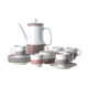 Porcelain coffee set, Czechoslovakia, circa 1960