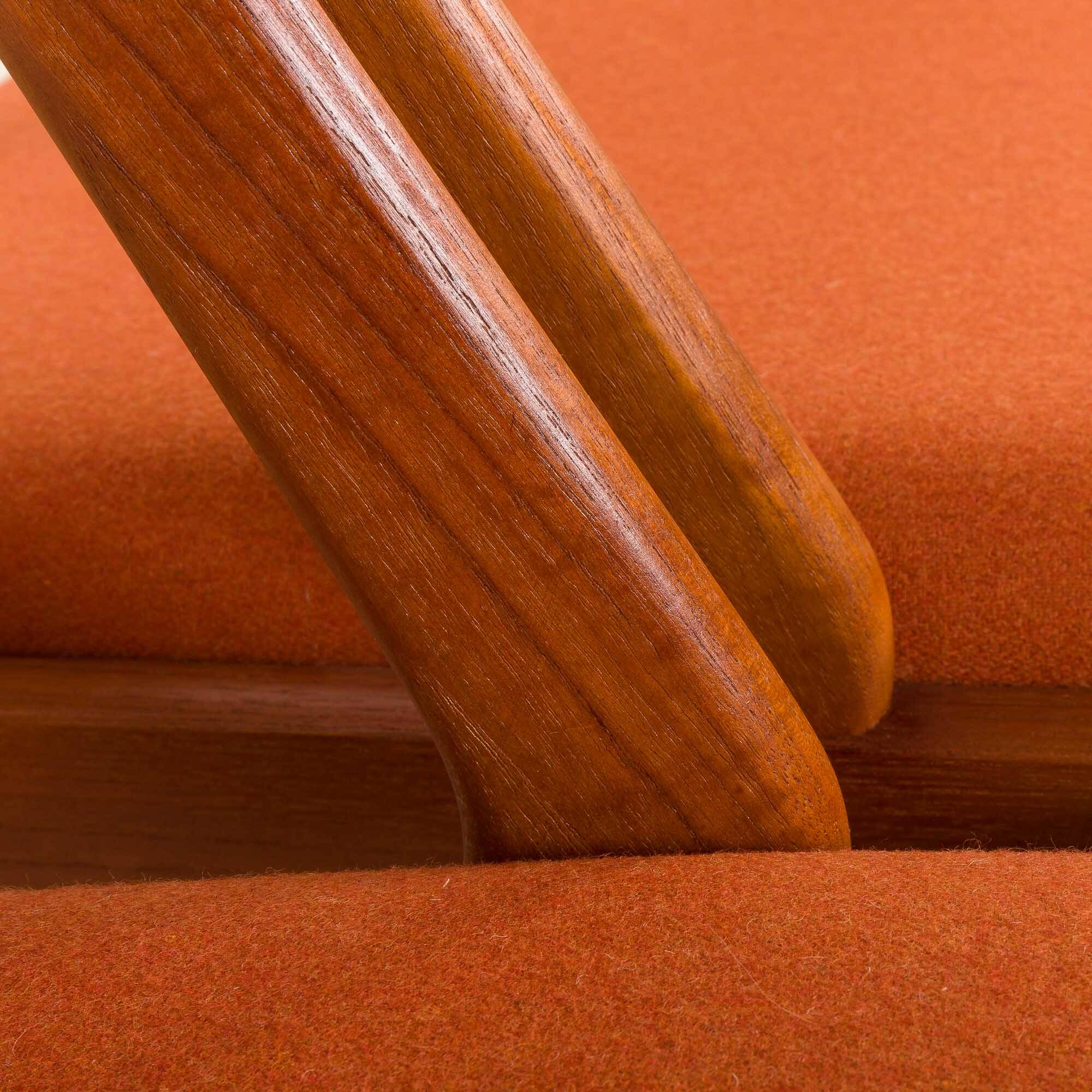 Kai Kristiansen chairs model 31, set of 3, Denmark 1960s