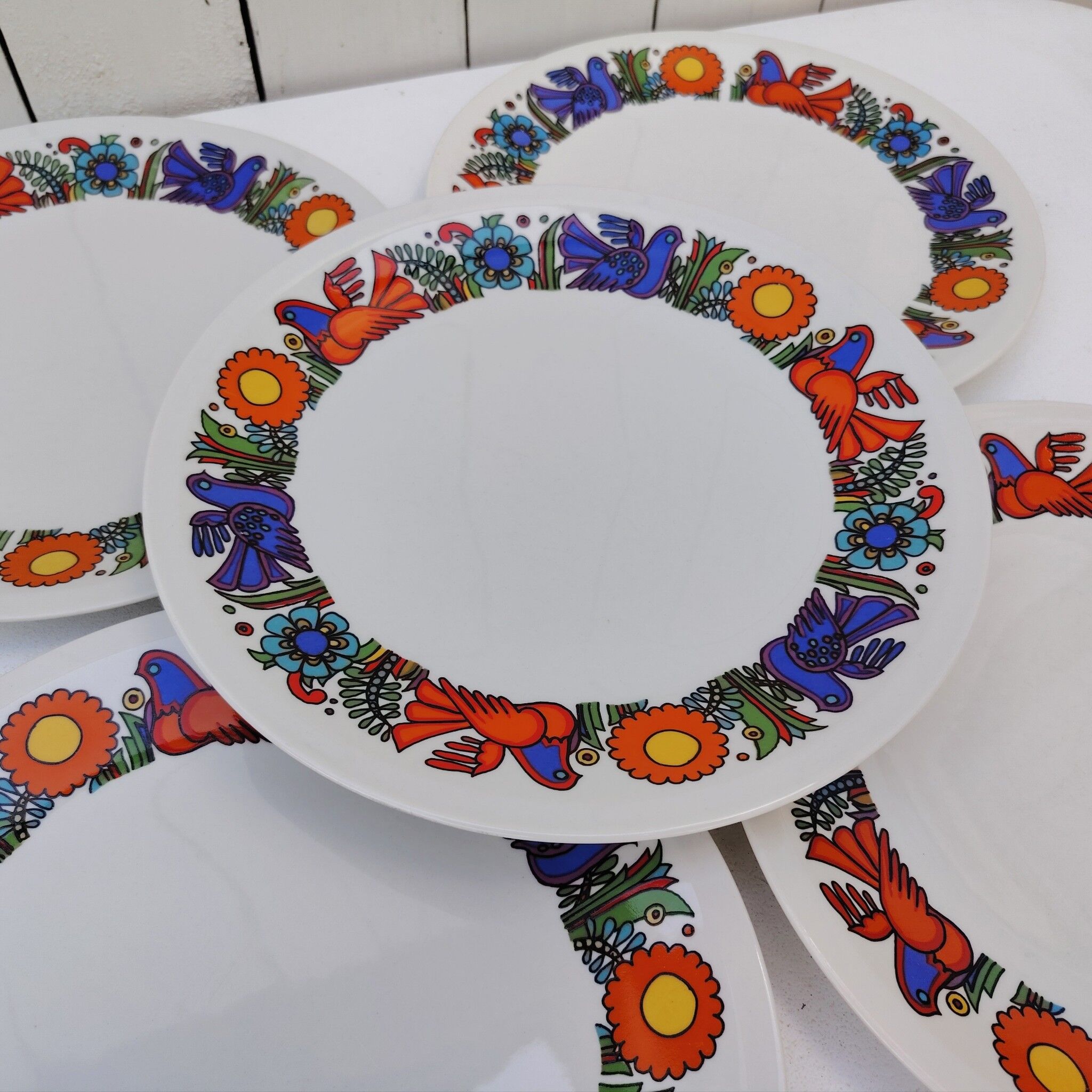 Villeroy & Boch porcelain dinner plates, Acapulco
