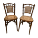 Pair of bistro chairs