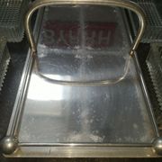 Plateau Aperitif Or Servant Art Deco 1930s beautiful modernist state/mind/alu glass