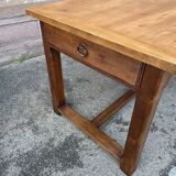 Cherry farmhouse table