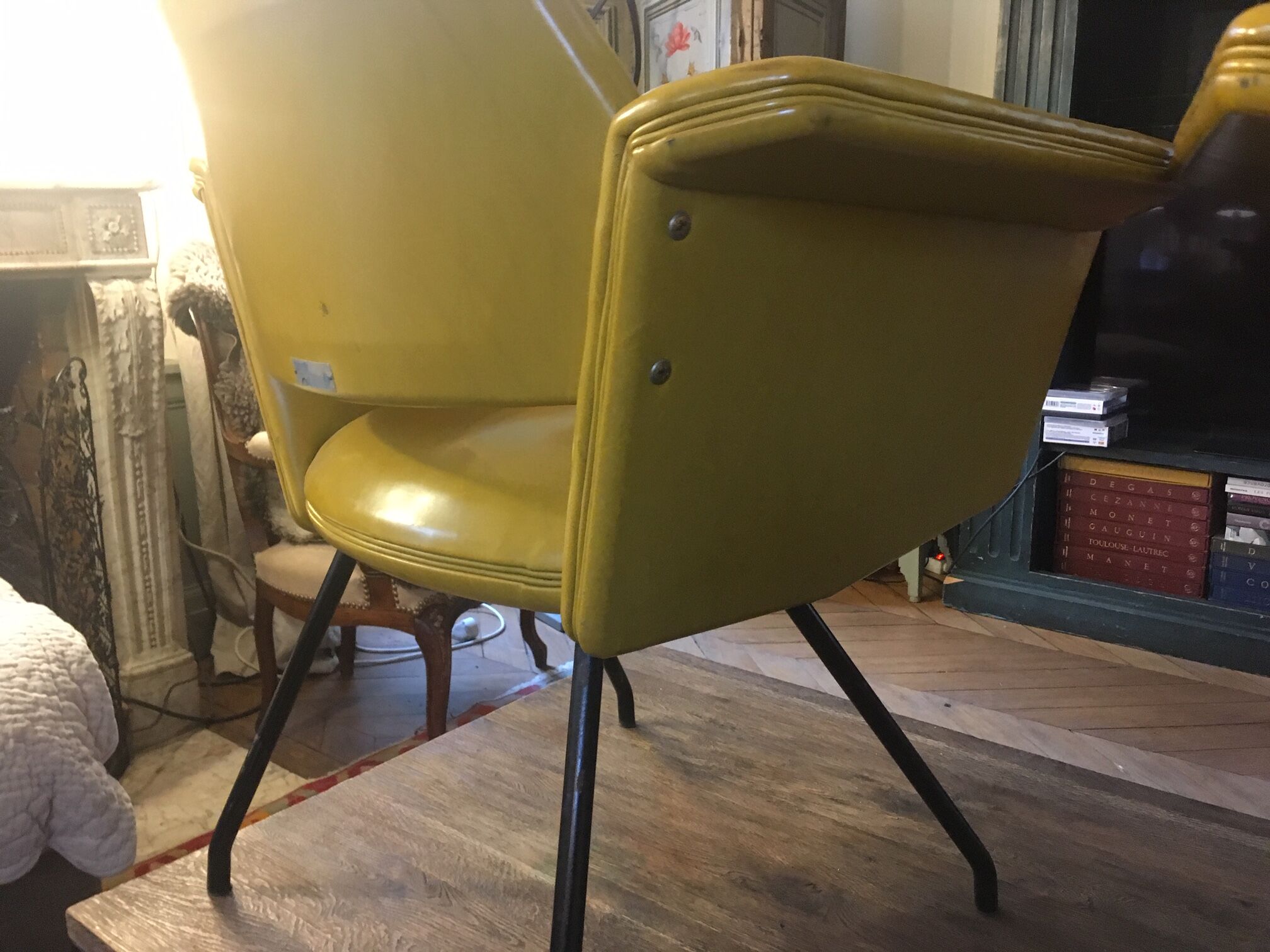 Prism model armchairs by Joseph André Motte