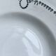 5 iron earthenware soup plates