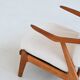 H. Brockmann Petersen lounge chair in oak Komfort Denmark 1960