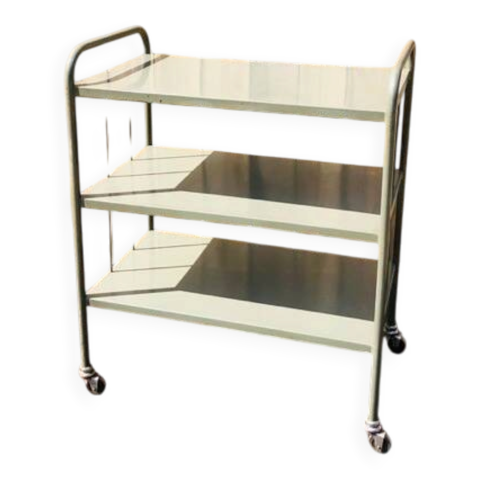 Metal trolley – bar cart – side table – plant shelf (30 in stock)