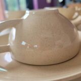 6 tasses et sous-tasses style art deco