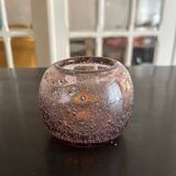 Biot glass tealight holder