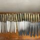 Set of 24 Bakelite stainless steel knives in box