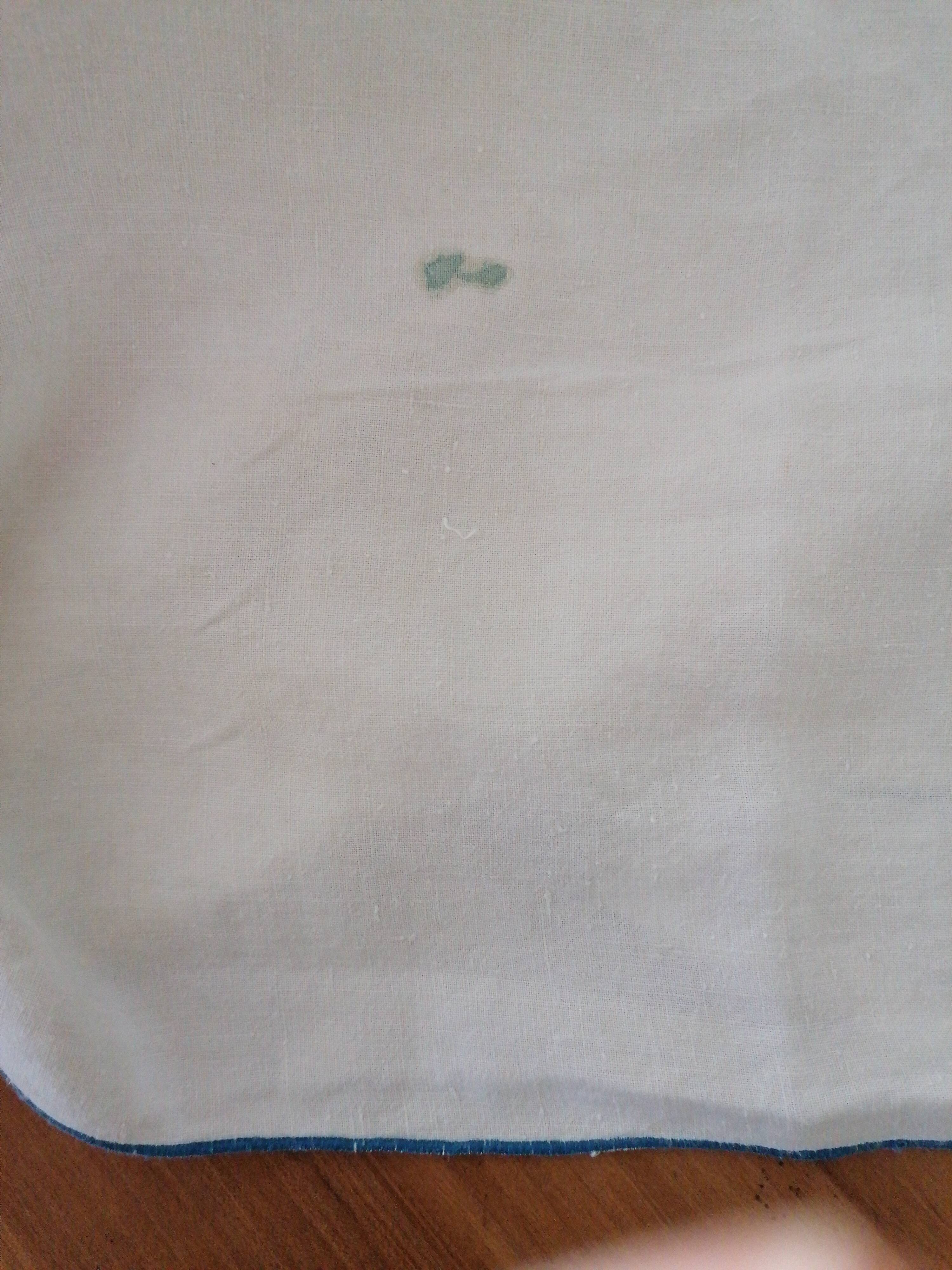 Old embroidered tablecloth