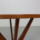 Søren Georg Jensen  Teak Round Coffee Table for Kubus, 1960 Denmark
