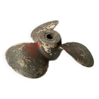 Old boat propeller