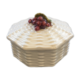 Slip box with red berry decoration