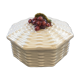 Slip box with red berry decoration