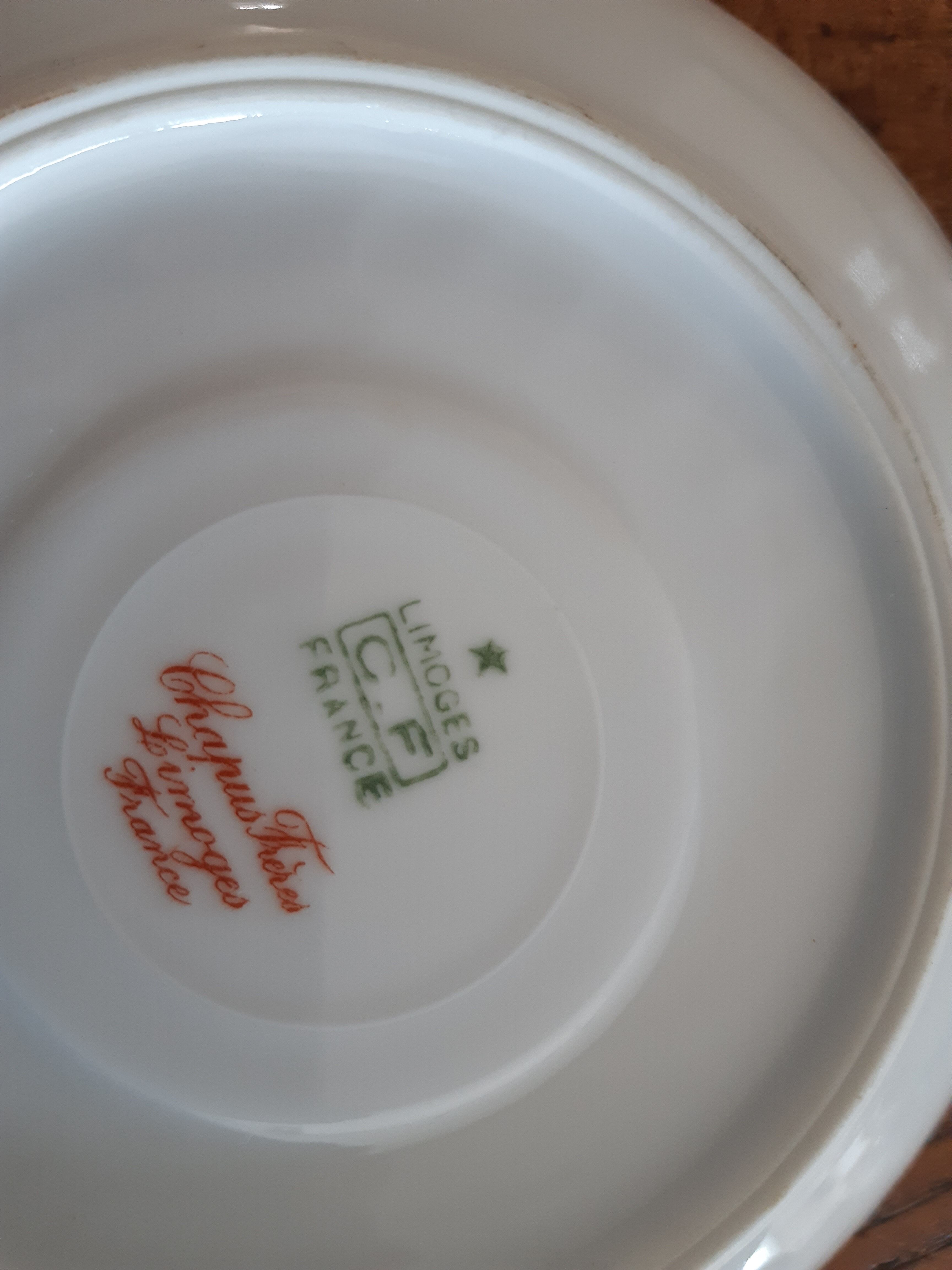 Coffee service in porcelain