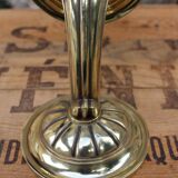 Sconce brass "pine apple" and glass