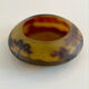 Circular glass bowl - hand-painted by Jean Simon Peynaud