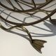 Brass swan magazine rack