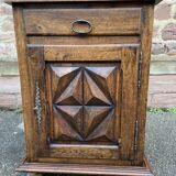 Oak furniture neo louis xiii 1950
