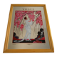 Miroir Vogue publicitaire vintage