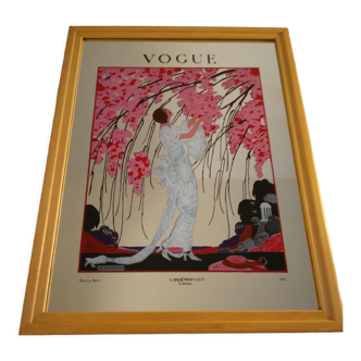 Vintage advertising Vogue mirror