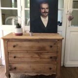Old chest of drawers stripped