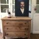 Old chest of drawers stripped