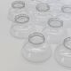 Set of 12 dessert / ice cream bowls in crystal - Daum Nancy France - Circa