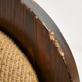 Chaise en pin hongrois par Mária Szedleczky, Set de 6