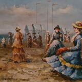 Romantic vintage painting