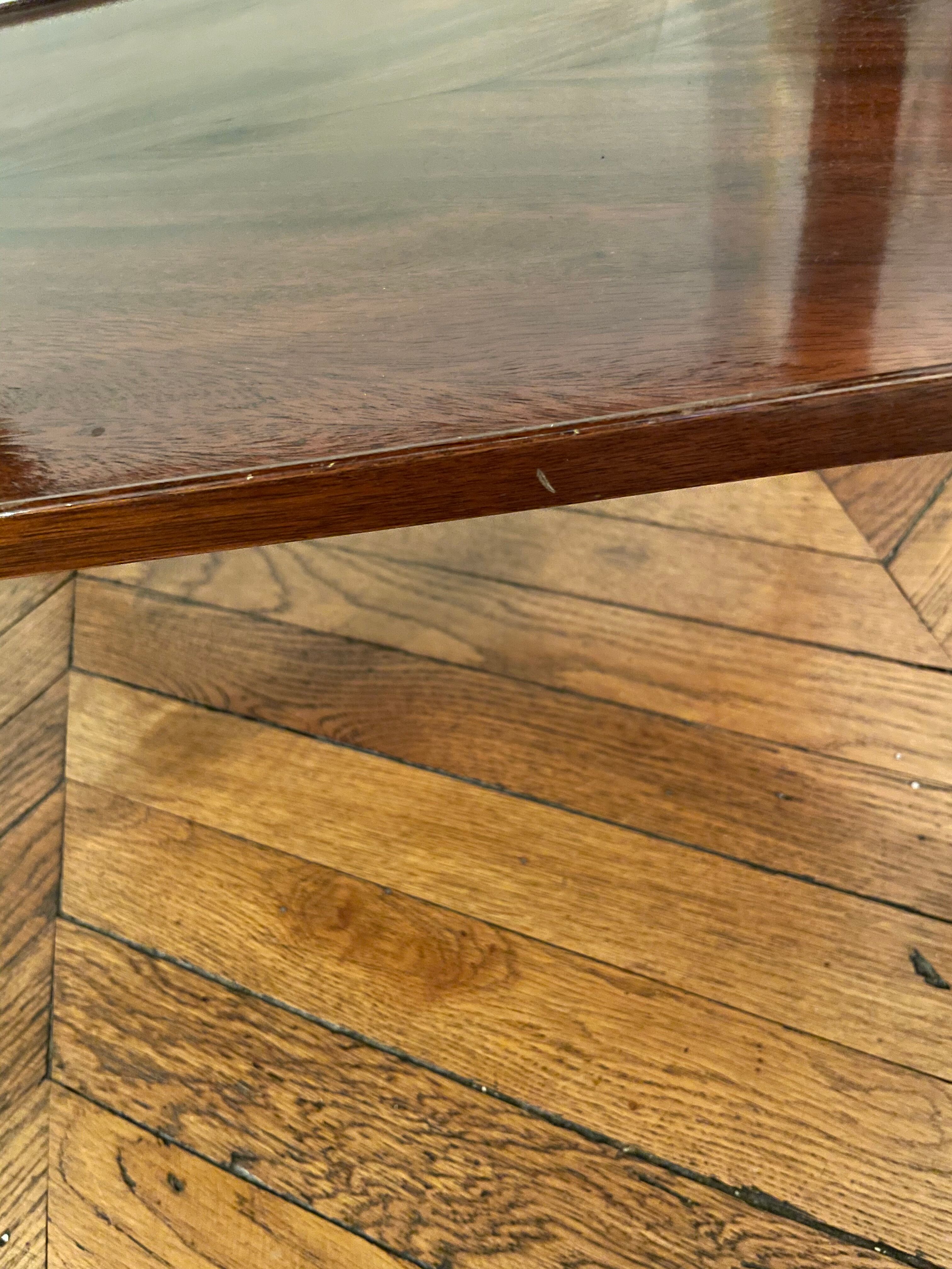 Side table, mahogany console
