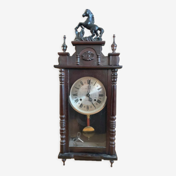 Hanged vintage antique clock Regulator 31 tage