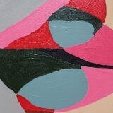 Acrylic canvas The kiss 73X54 cm for living room