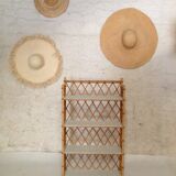 Rattan shelf