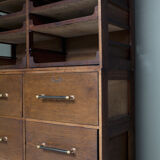 Vintage haberdashery cabinet - 12 trays, 4 drawers