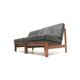 2x Moduline armchairs designed by Ole Gjerløv Knudsen & Torben Lind for Cad