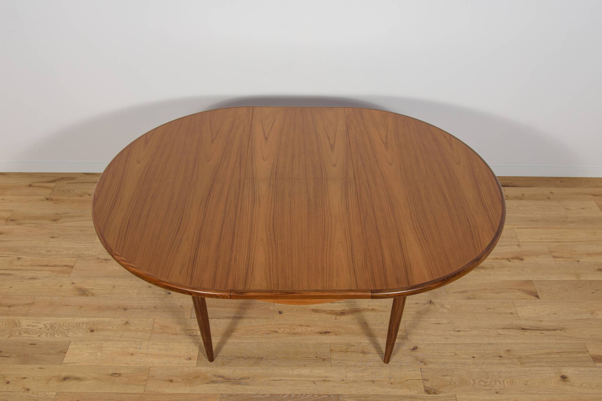 Mid-Century Teak Round Fresco Dining Table from G-Plan, United Knigdom.