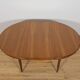 Mid-Century Teak Round Fresco Dining Table from G-Plan, United Knigdom.