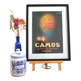 Cognac Camus original vintage advertising poster 1950s