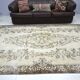 Beige & Brown Turkish Handmade Wool Rug sku 2257.