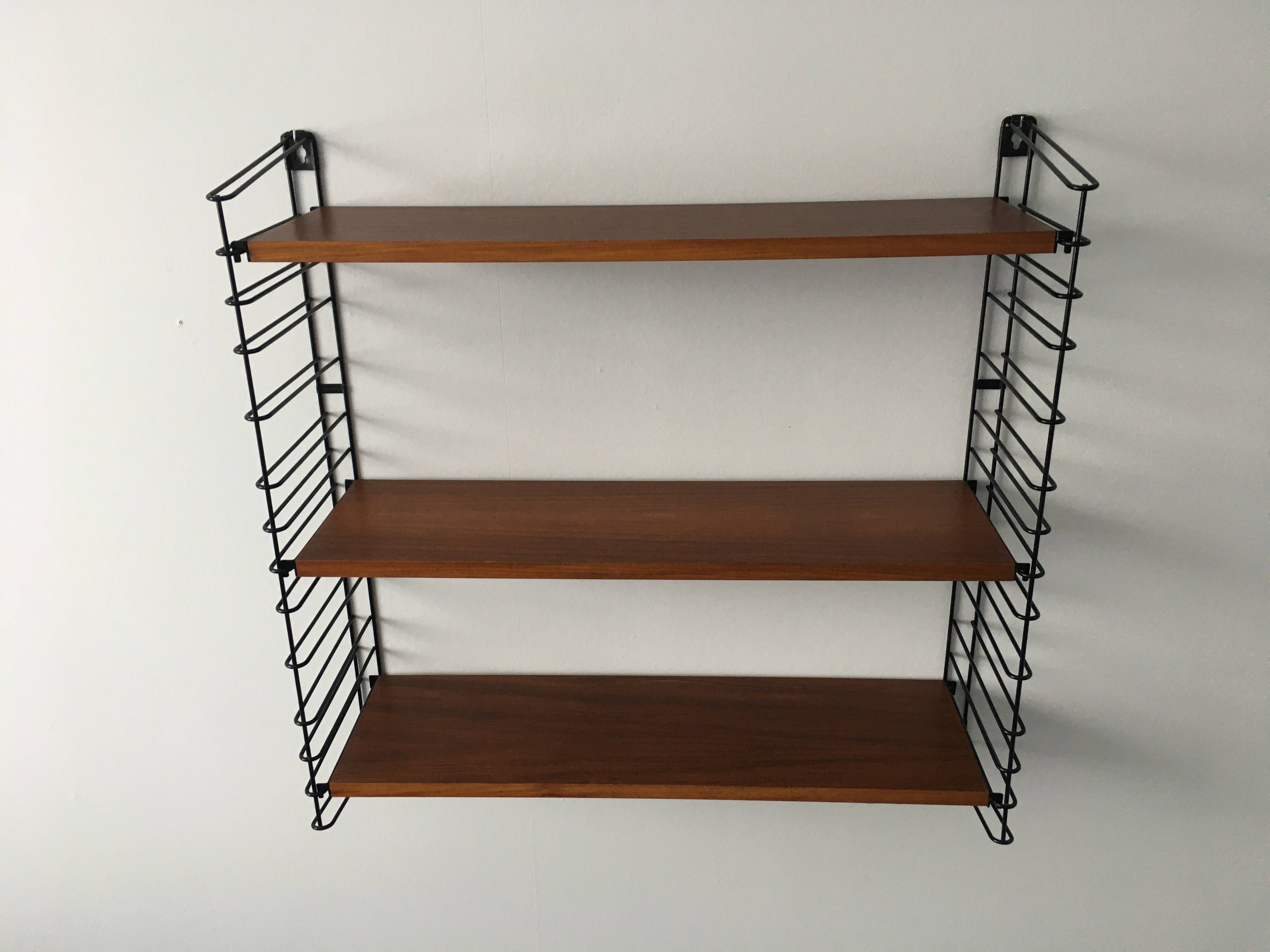 Tomado Holland teak wall shelf from the 60s