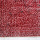 Red vintage rug 195x113cm